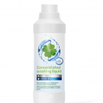 Concentrated washing liquid with nanosilver